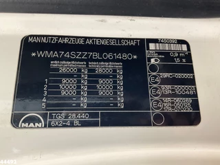 MAN TGS 2011 - 28.440 FFG Flensburger 12,5m³ Saug/Spul combi Waterrecycling zdjecie 32