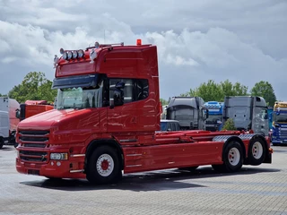 Scania T 2016 - T520 V8 6x2 - AJK Hooklift - New BUFFL interior - Retarder - Full air - Show truck zdjecie 51
