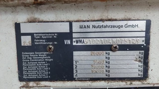 MAN N/A 1984 - 26.331 6x6 Kipper Steel obrazek 12