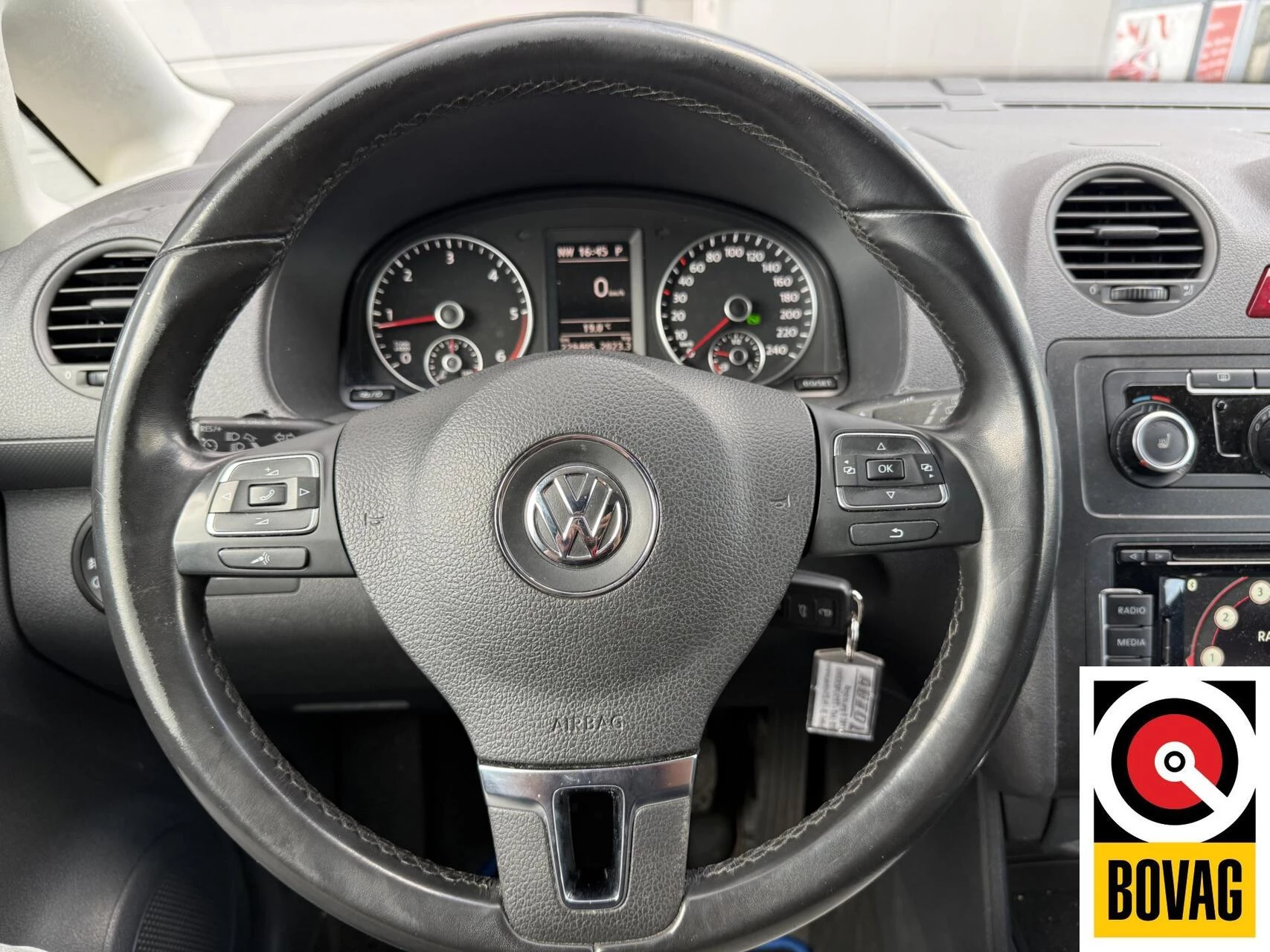Volkswagen Caddy 2013 - Bestel 2.0 TDI 2x schuifdeur AIRCO en Stoel verwarming. afbeelding 23