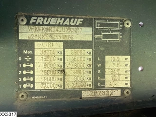 Fruehauf N/A 2018 - Tautliner Dhollandia afbeelding 4