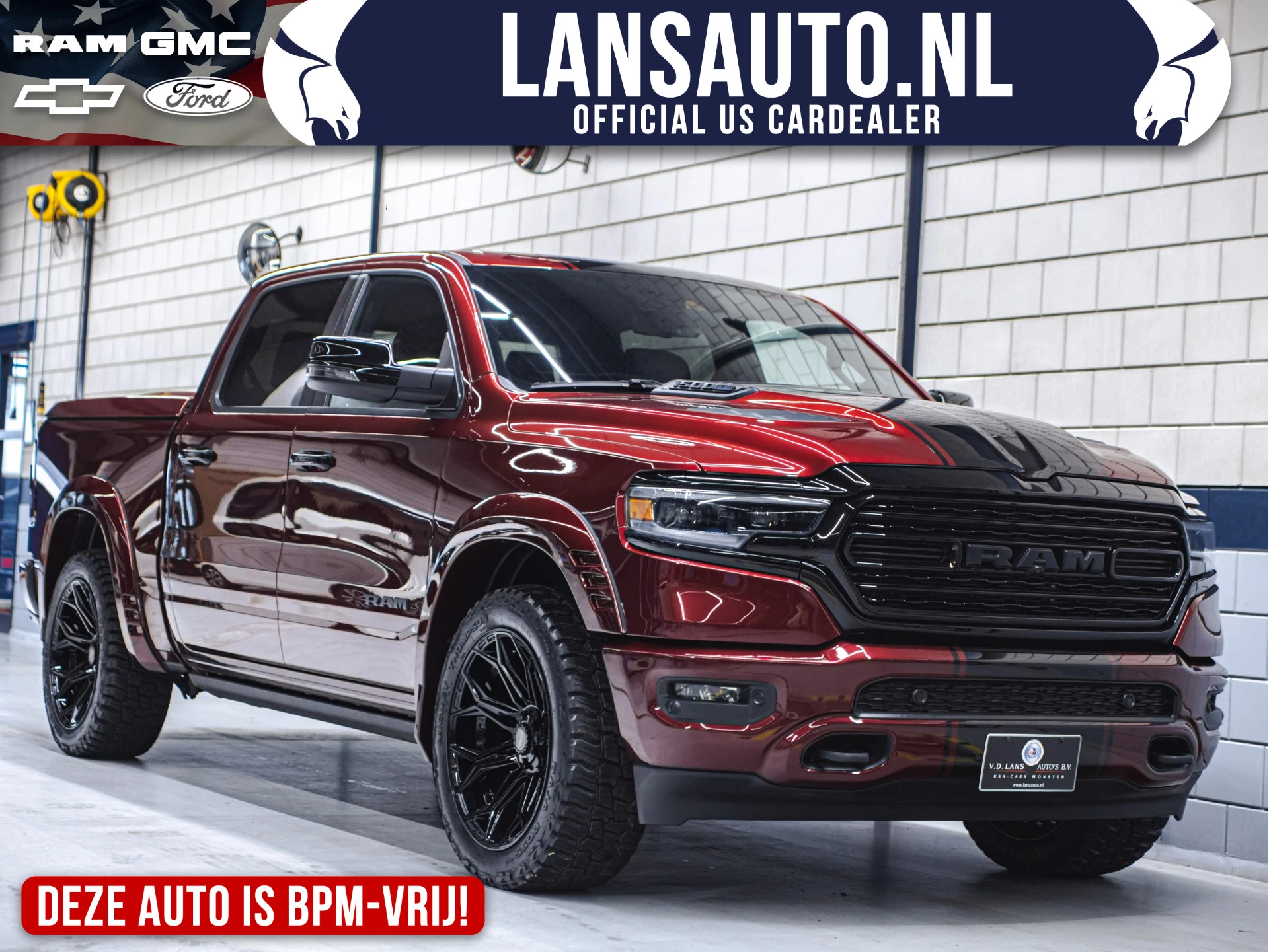 Dodge Ram 1500 2024 - Crew Cab Limited Night Edition afbeelding 1