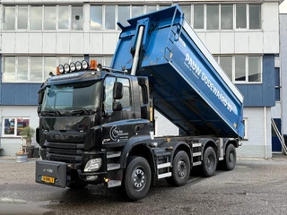 DAF CF 530 8X4 - FULL STEEL SUSP. - BIG AXLES + HYVA TIPPER