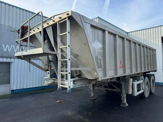 Stas N/A 2002 - 2 Axle Alu Tipper , Spring Suspension , Drum Brakes bild 1