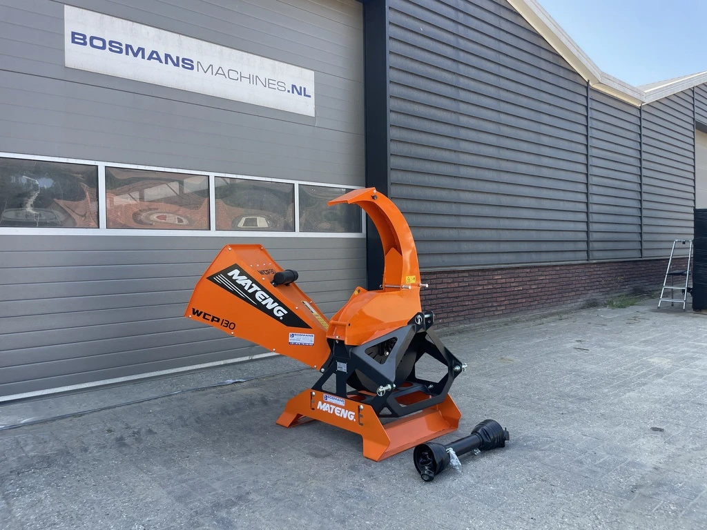 Mateng WCP 130 houthakselaar / versnipperaar NIEUW voor minitractor 2026 afbeelding 1