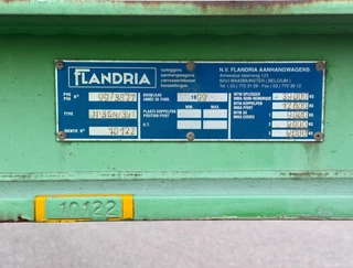 Flandria N/A 1999 - 3 AXLE        DRUM BRAKES        LIFT AXLE         SUPER STRONG          TOP CONDITION zdjecie 20