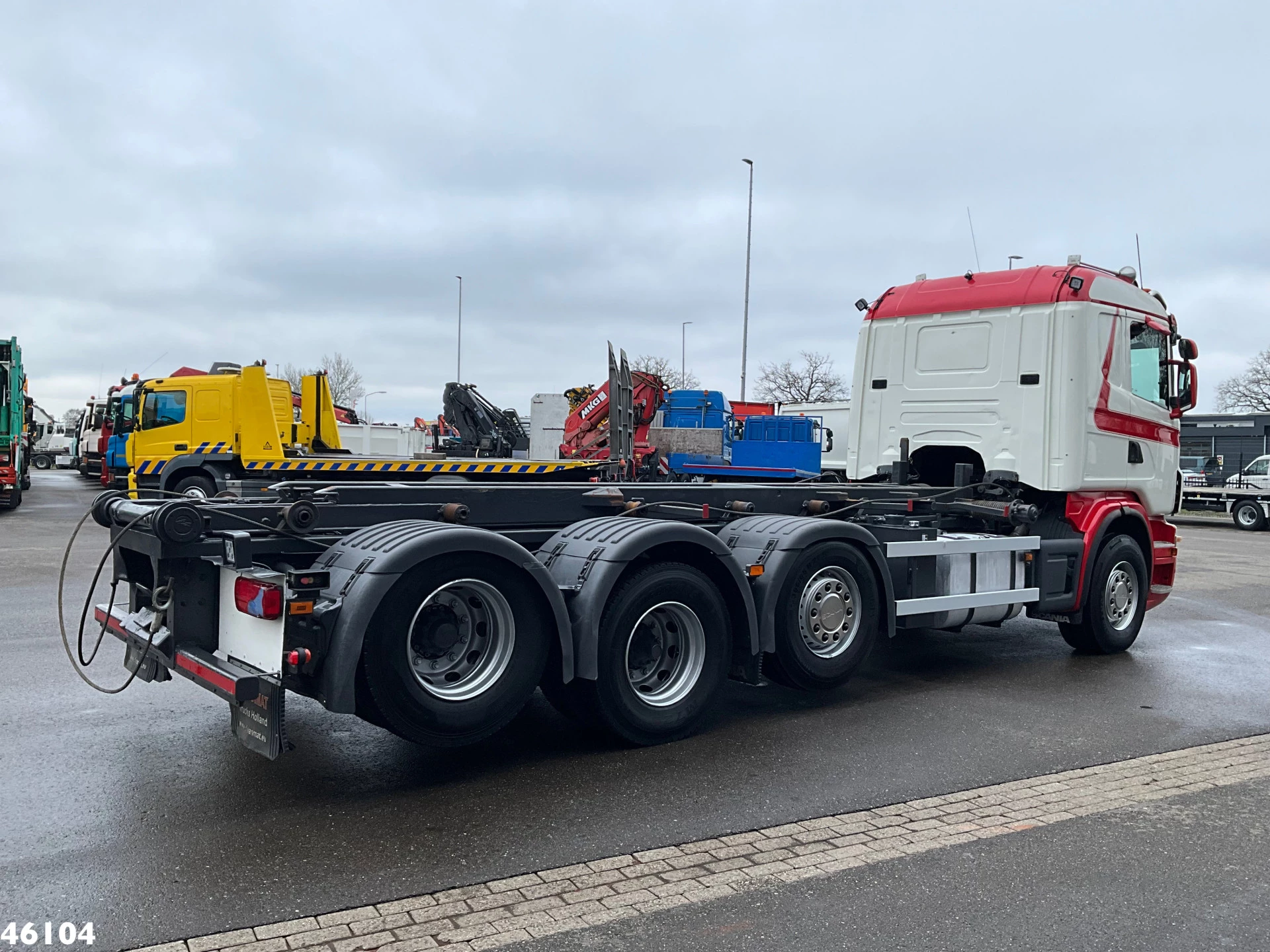 Scania G 2011 - 480 8x2 30 Ton kabelsysteem image 4