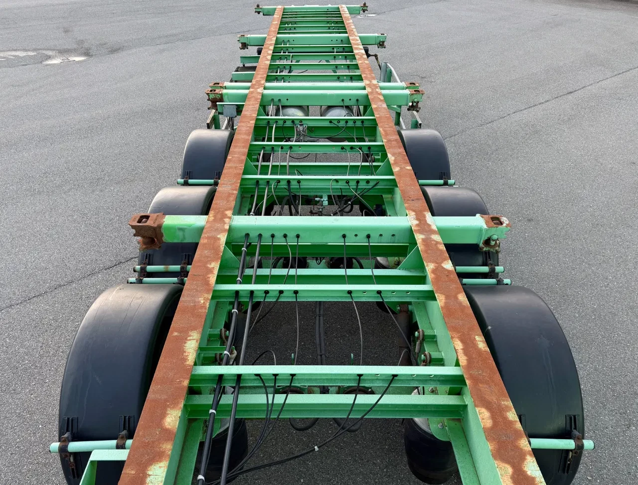 Flandria 1999 - 3 AXLE DRUM BRAKES LIFT AXLE SUPER STRONG TOP CONDITION 3 PIECES AVAILABLE zdjęcie 17