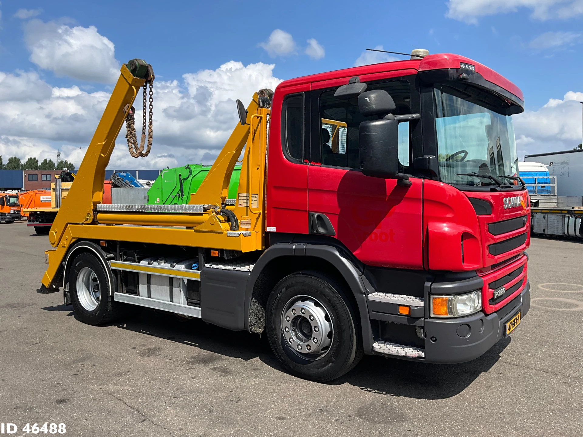 Scania P 2015 - 320 Euro 6 Hyvalift 14 Ton portaalarmsysteem afbeelding 3