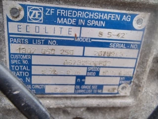 Mercedes-Benz N/A 2001 - ZF ECOLITE 5S-42 / 5,72-0,76 imagem 2