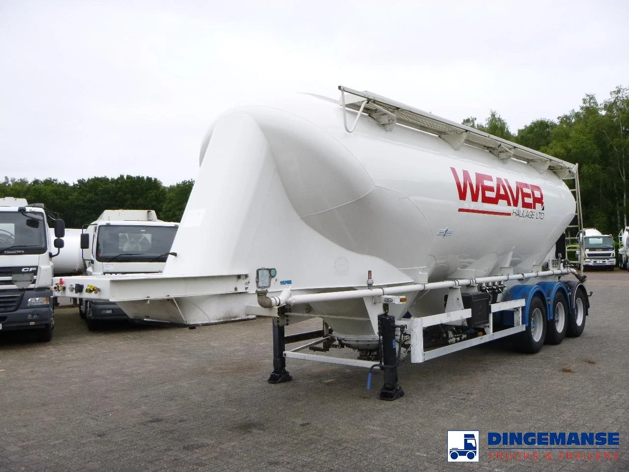 Spitzer Powder tank alu 43 m3 / 1 comp 2010 image 1