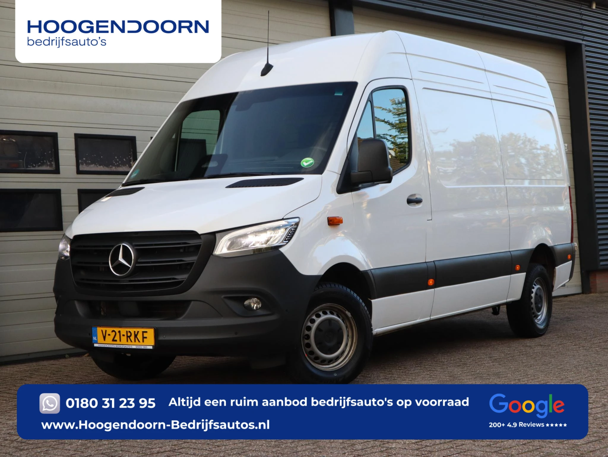 Mercedes-Benz Sprinter 2024 - 317 CDI Euro 6 Automaat L2H2 - Airco - Cruise afbeelding 1