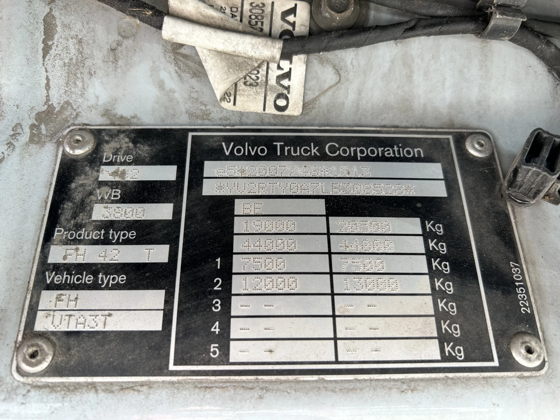 Volvo FH 2020 - 460 Globetrotter / 615 dkm / Tacho V2 obrázek 21