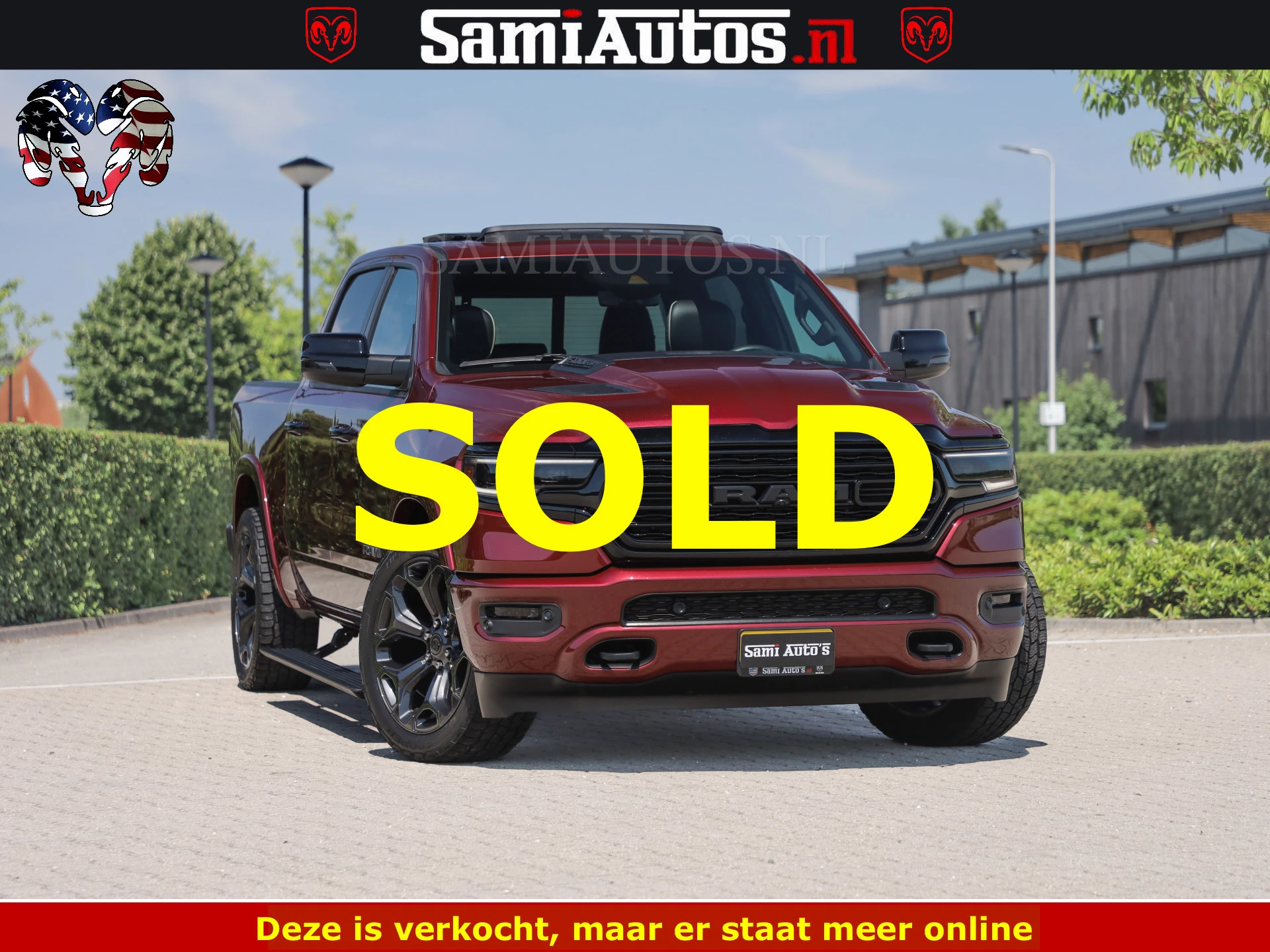 Dodge Ram Pick-Up 2024 - DELMONICO | LIMITED NIGHT 5.7 V8 | BOM VOL | HUD | LUCHTVERING | MEEST LUXE DUBBELE CABINE | 5 PERSOONS | obrázek 38