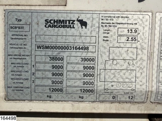 Schmitz Cargobull N/A 2012 - Tautliner  obrazek 4
