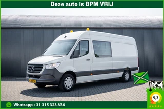 Mercedes-Benz Sprinter 2018 - 314 CDI L3H2 | DC | Dubbele Cabine | Mixto | Automaat | 1e Eigenaar | Mbux | Cruise | Climatronic for sale
