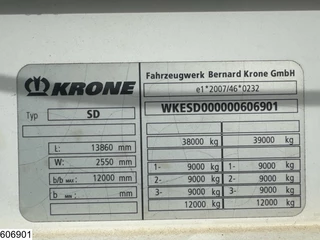 Krone N/A 2014 - Tautliner  afbeelding 4
