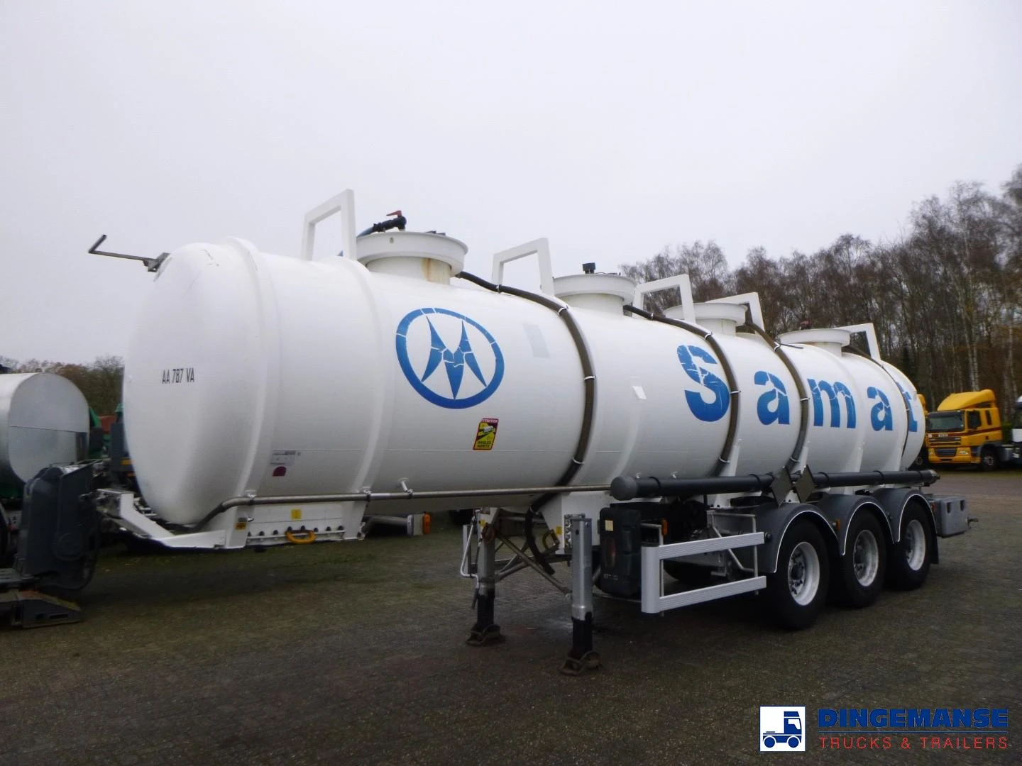 Magyar Chemical ACID tank inox 24.5 m3 / 1 comp 2009 image 1