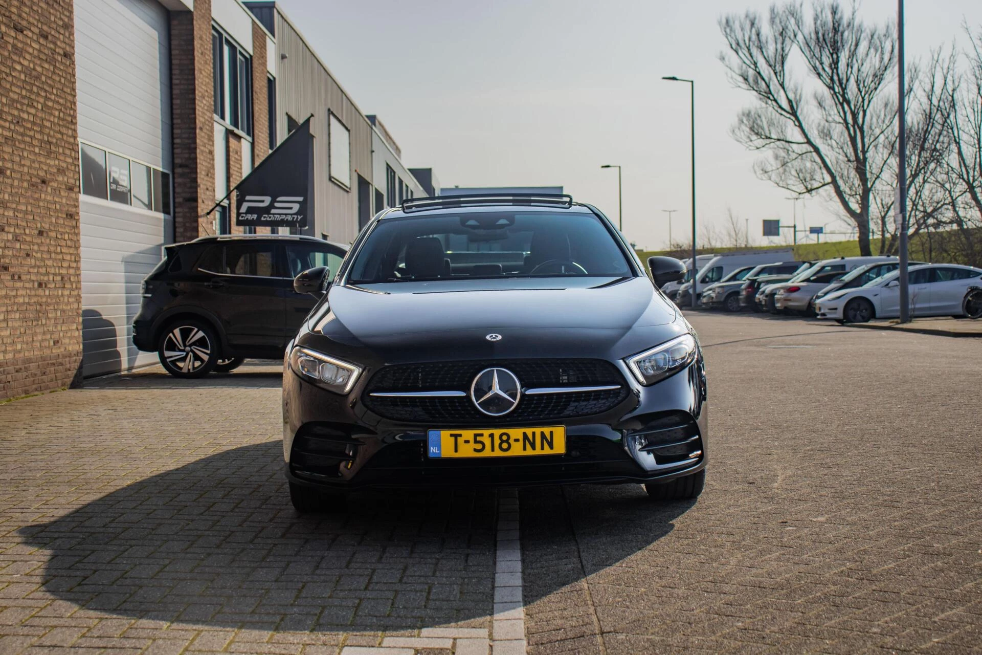 Mercedes-Benz A-Klasse 2021 - 250e AMG-Line, Pano, Burmester, Half Leder afbeelding 9