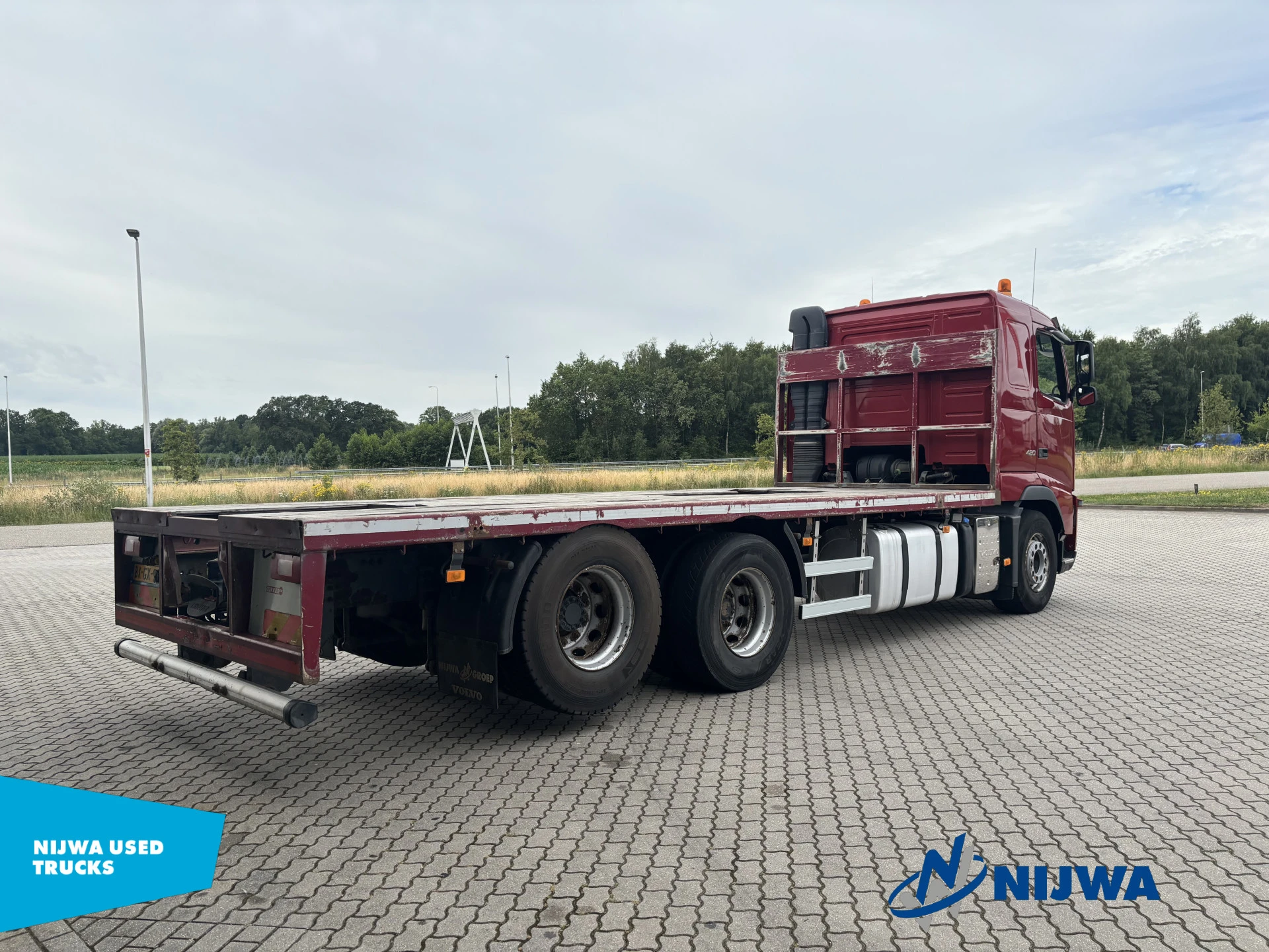 Volvo FH 2009 - 420 6x2 Vangmuil + Standkachel afbeelding 3