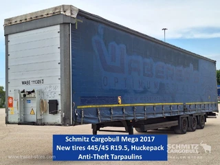 Schmitz Cargobull Semitrailer Curtainsider Mega 2017 afbeelding 1 miniatuur