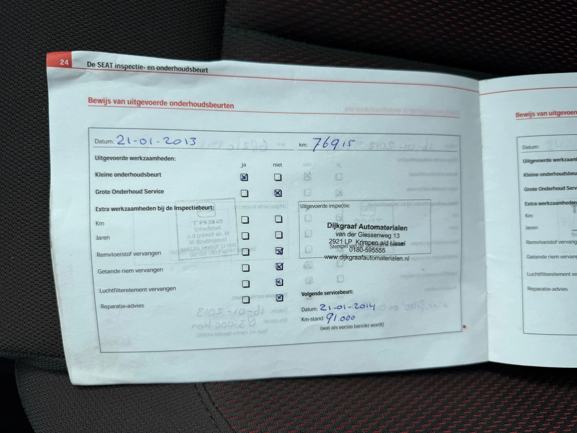 SEAT Leon 2006 - 1.6 Stylance bj.2006 Clima|Cc|Oh boekjes|Nap. afbeelding 25