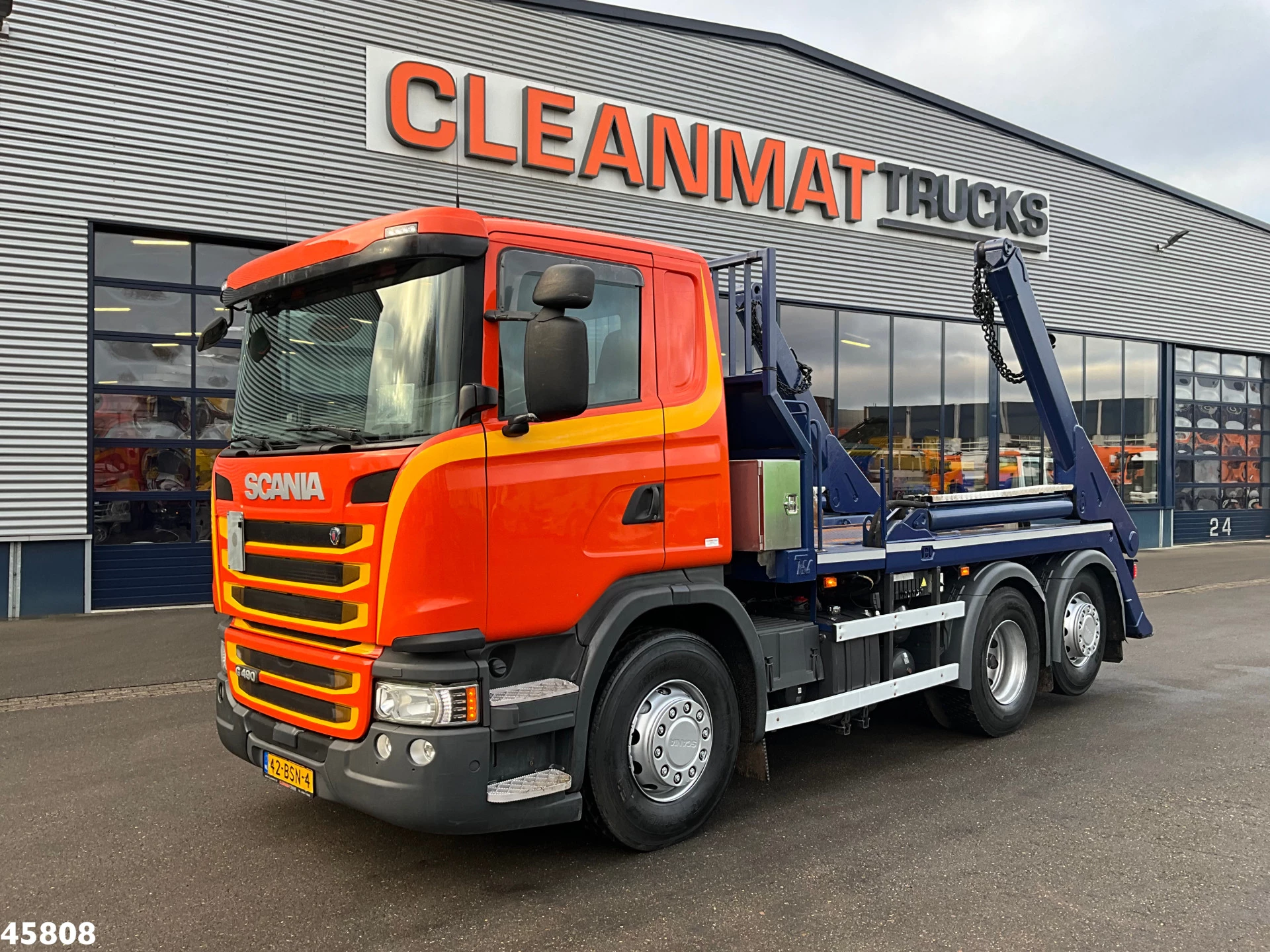 Scania G 2016 - 490 6x2 Euro 6 VDL 18 Ton portalarmsysteem obrázek 6
