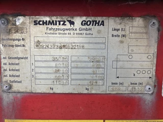 Schmitz Cargobull N/A 2002 - SCFF 24G NL TRAILER image 17