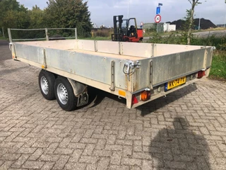 Trailer N/A 1993 - 2 As Tandem as Aanhangwagen Open, WK-74-PX image 1