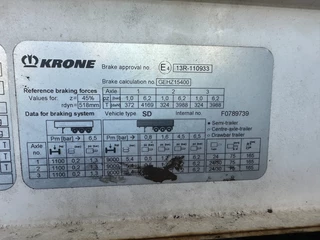 Krone N/A 2017 - AUL DROPSIDES / 2.80M INSIDE HEIGHT / BPW + DRUMBRAKES / NL-TRAILER obrazek 36