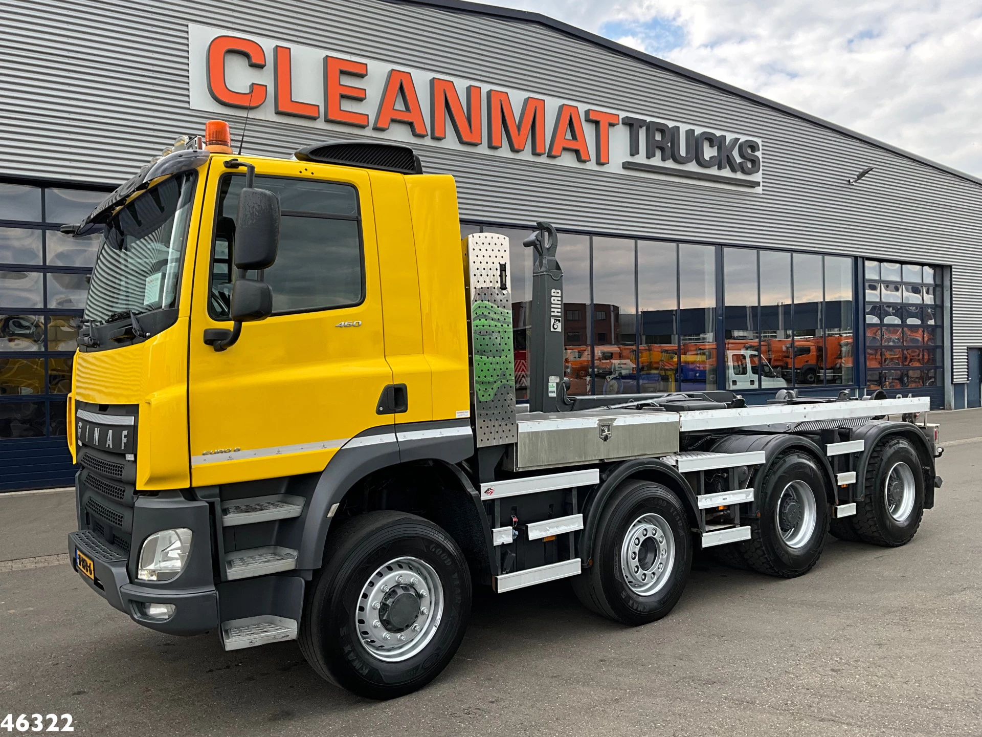 Ginaf X6 4341 8x4H Euro 6 Multilift 30 Ton haakarmsysteem 2014 obrázek 2