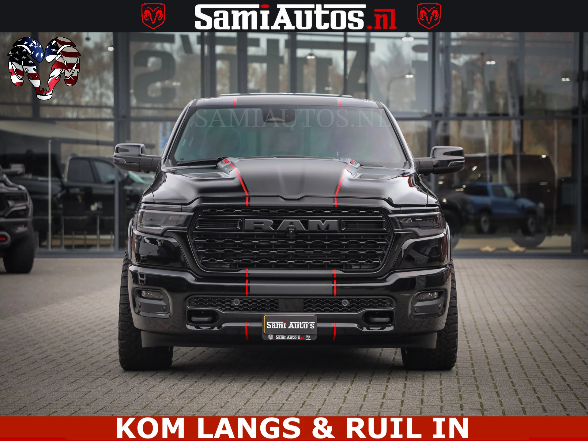 Dodge Ram 1500 2024 - Limited Night H.O 540HP 706Nm | Massage + Full Option | De Meest Luxe en Volle Pick-Up in zijn Klasse | Bild 33