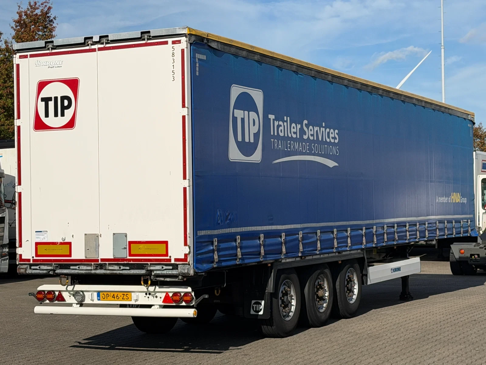 Krone 2017 - SD Schuifzeil/Dak / BPW-Axle * Apk 10-2027* afbeelding 1