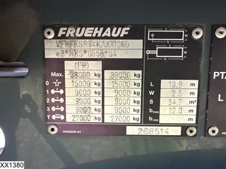 Fruehauf N/A 2019 - Tautliner Lift axle immagine 9