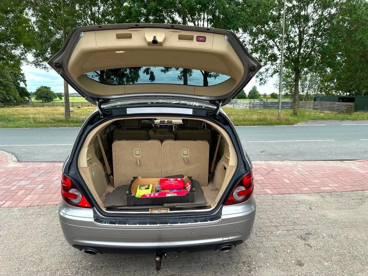 Mercedes-Benz R-Klasse 2007 - 500 Lang 4-Matic 6 PERSOONS YOUNGTIMER 5.5BENZ. 388 PK afbeelding 48