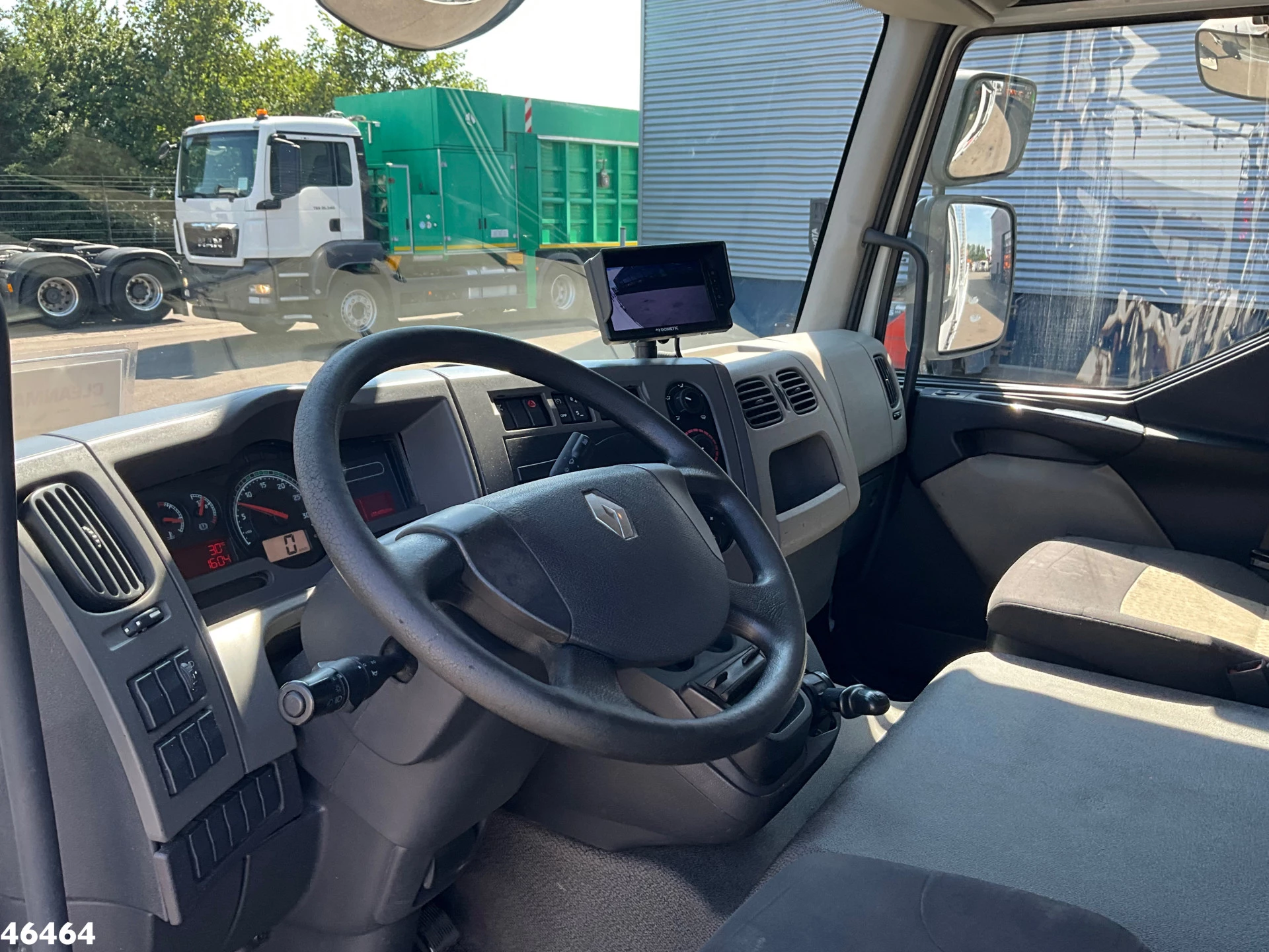 Renault Midlum 180 Kipper HMF laadkraan Just 135.435 km! 2012 afbeelding 20