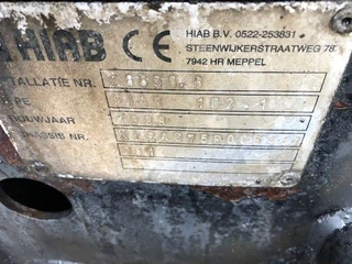 HIAB N/A 1999 - 102-1 (NIET COMPLEET) imagem 7