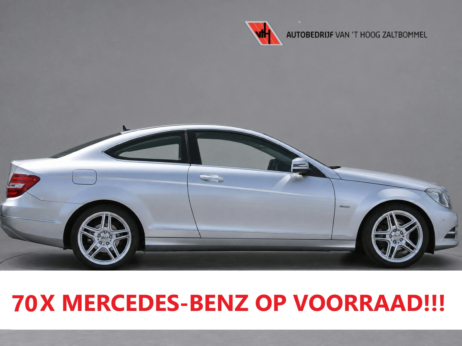 Mercedes-Benz C-Klasse 2011 - Coupé 180 AUT7 Ambition NAVI 18'' <<ZEER NETTE AUTO>> afbeelding 1