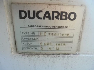 DUCARBO N/A 2010 - GESLOTEN BAK obrazek 7
