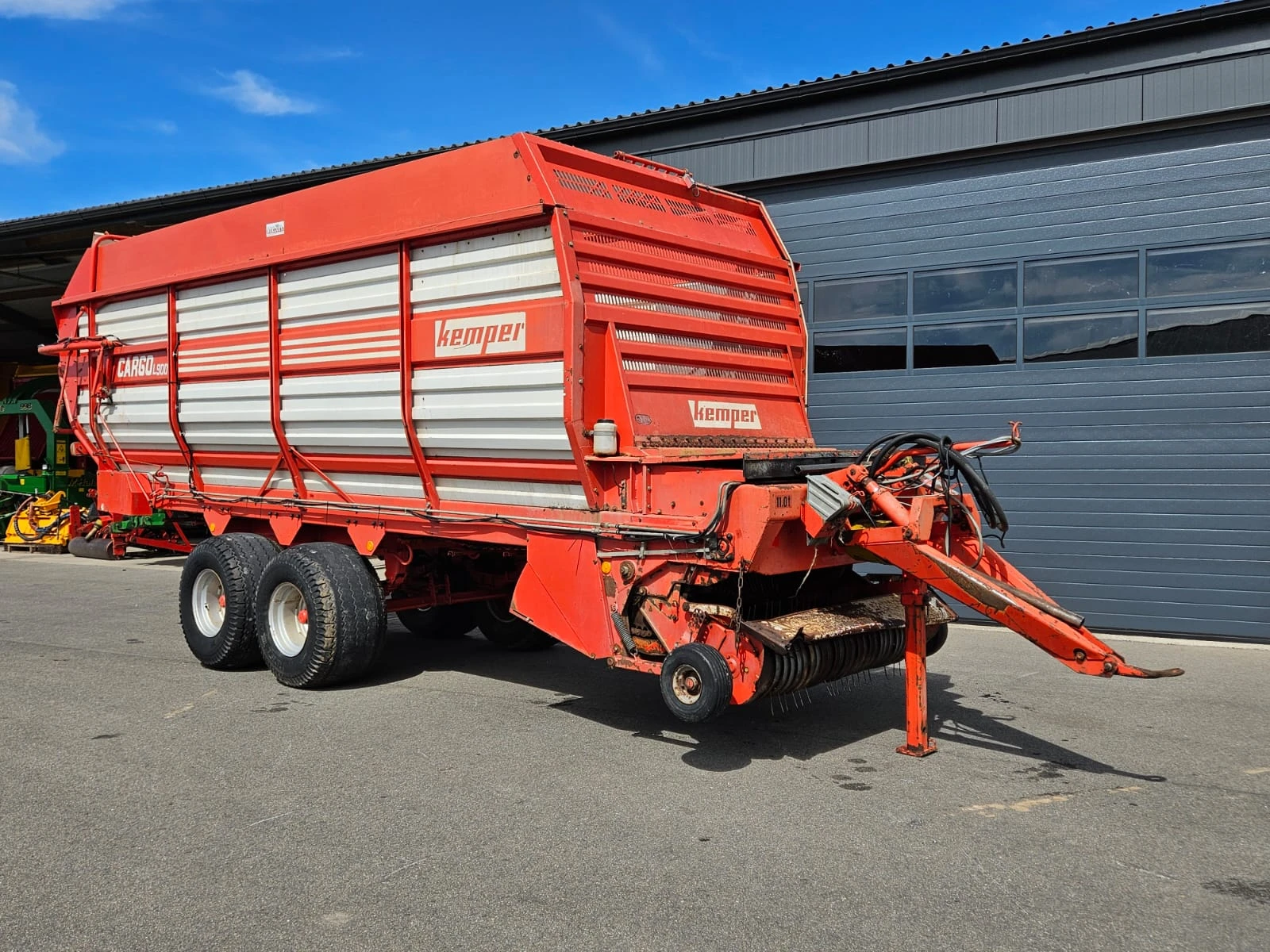 Kemper CARGO L 9000 1993 - Cargo L9000 Opraapwagen afbeelding 1