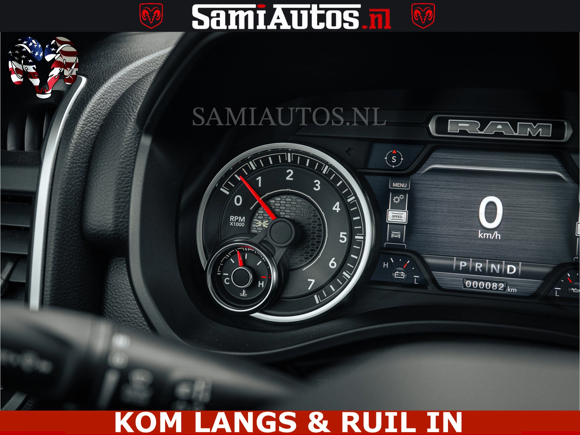 Dodge Ram Pick-Up 2024 - SPORT | 5.7 V8 4x4 HEMI | PANORAMA DAK | GROOTSCHERM 12 INCH | LPG | Patriot Blue immagine 31