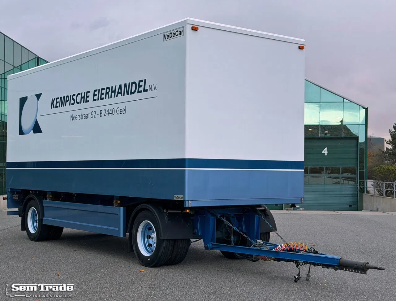 Groenewegen 2006 - DRA-10-10-2 VéDéCar ISOLATED BOX BPW AXLES DISC BRAKES TAIL LIFT NEW CONDITION immagine 6