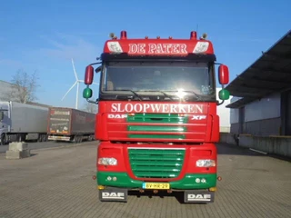 DAF XF 105 2008 - 410 FAD 8X4 STEEL SUSPENSION obrazek 3
