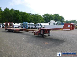 Turbo's Hoet 3-axle semi-lowbed trailer 39 t + ramps 2013 imagen 2 miniatura