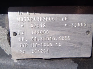 MAN N/A - 81.35010-6255 HY 1350 12 / R: 3.083 obrazek 5