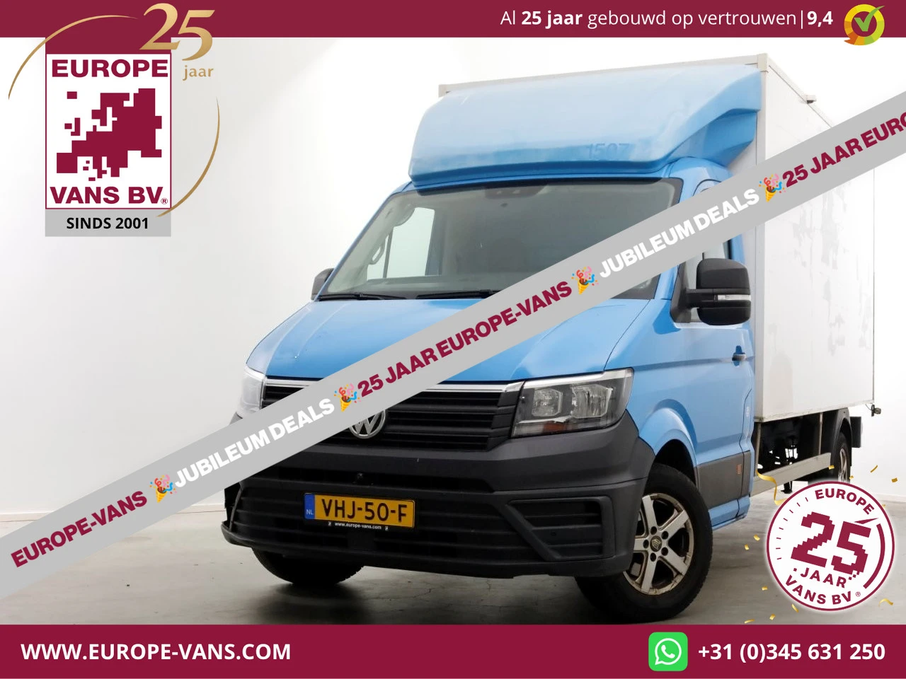 Volkswagen Crafter 2020 - 35 2.0 TDI E6 Bakwagen met achterdeuren 2-Persoons 10-2020 image 1