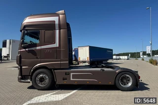 DAF XF 2018 - 530 SSC, Euro 6, / Hydraulics / Standklima / Alu wheels / New MOT / Sliding 5th wheel Bild 2 Miniaturansicht