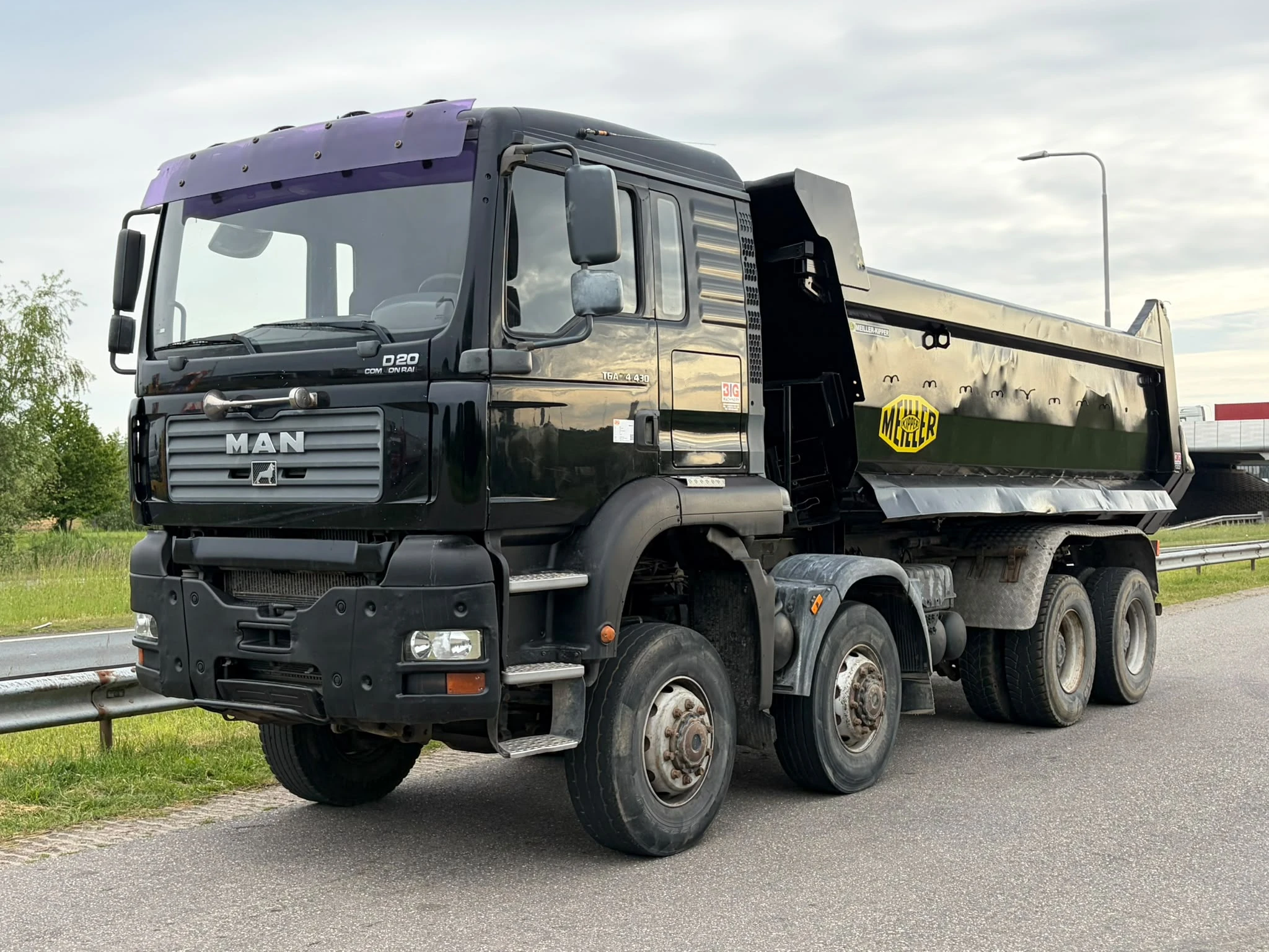 MAN TGA 2005 - TGA35.430 8x8 Meiller Kipper afbeelding 1