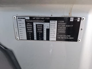 Scania S 2019 - NGS S520 V8 / TUV: 05-05-2027 / RETARDER / HYDRAULICS / FULL-AIR / ALCOA / NAVI / LEATHER / NL TRUCK / AUTOMATIC / EURO-6 / 2019 image 34