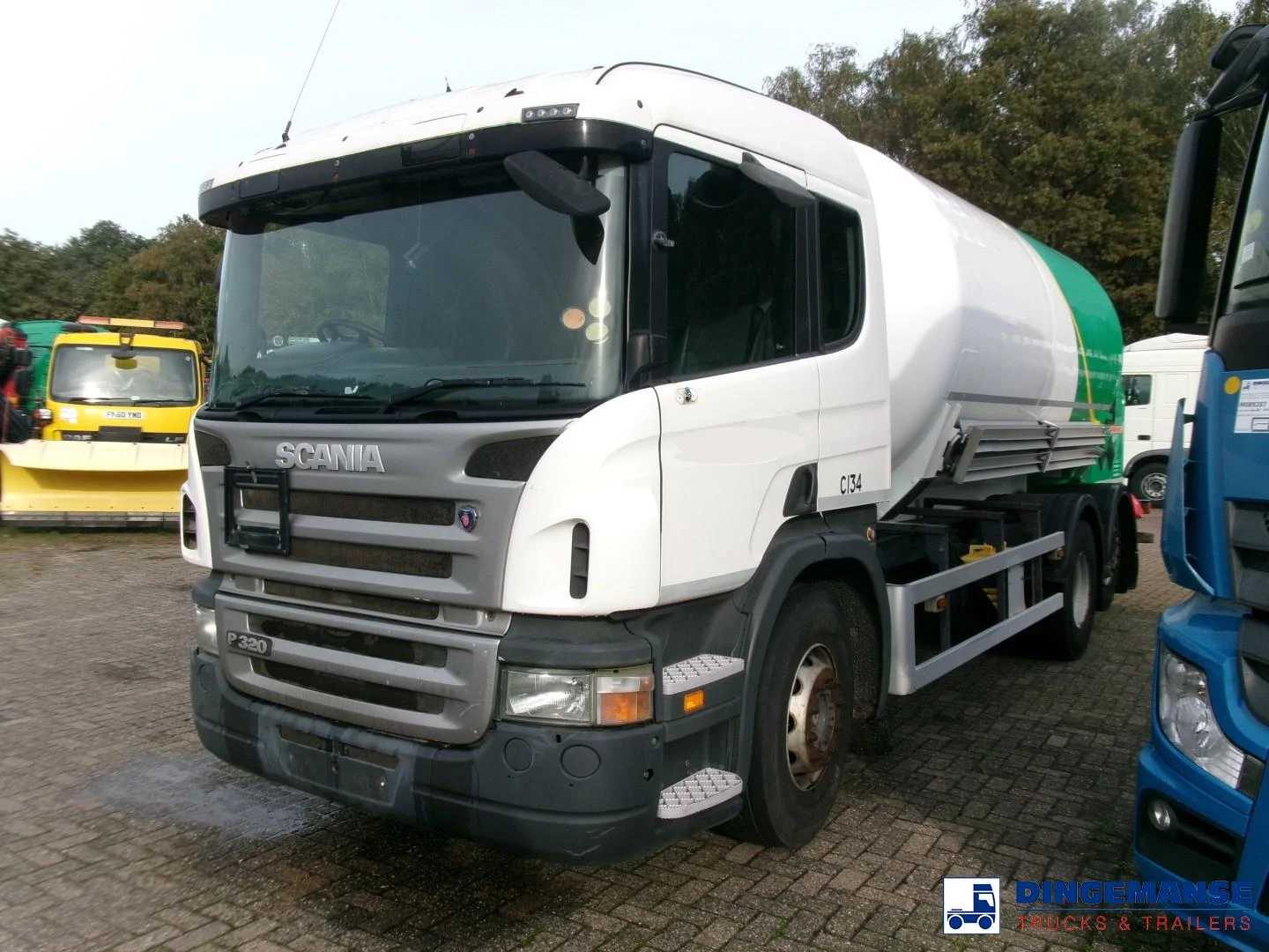 Scania P 2011 - P310 6x2 RHD Argon gas tank 13.2m3 - Damaged imagen 1